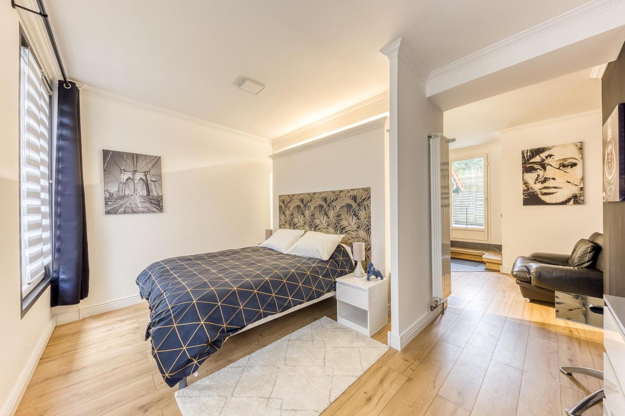 Appartement L'evasion Design - Rooftop - 8 Min Gare Orly